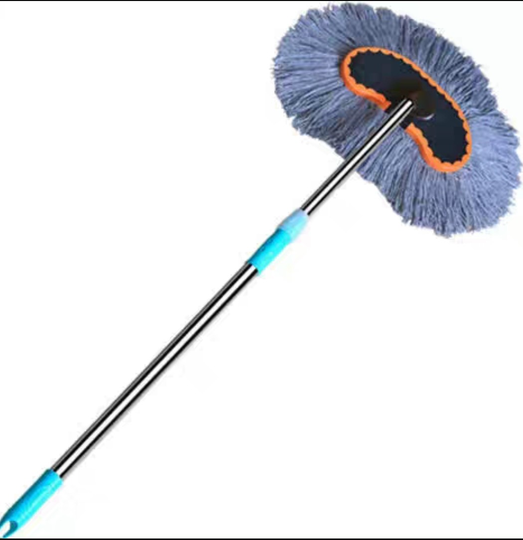 Cây Lau Rửa Xe Ô Tô Cán Dài,Sợi Lau Mềm - Chổi Dài