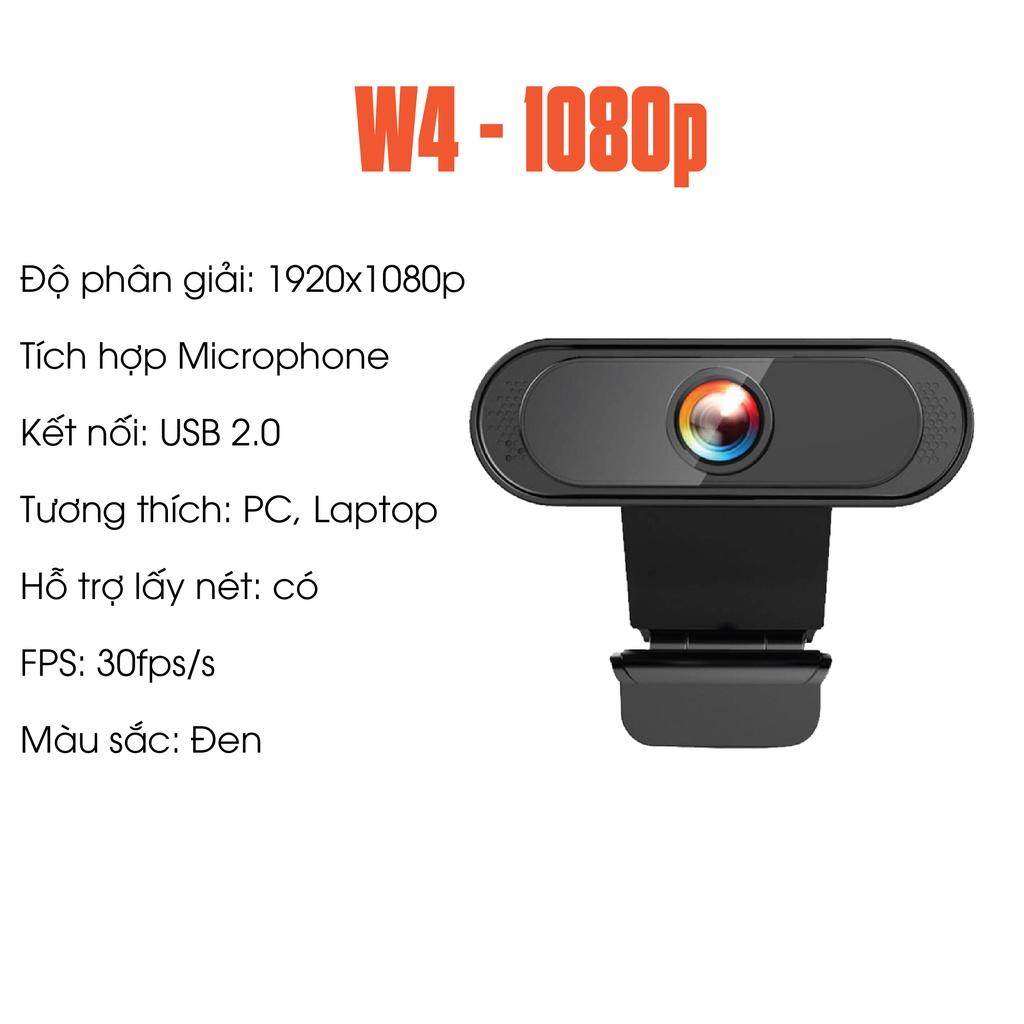 Webcam Máy Tính, Webcam mini Full HD 1080P Có Mic-USB kẹp màn hình, Học Online Qua ZOOM