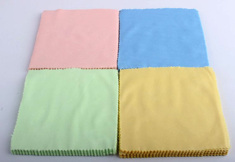 Set 5 khăn lau kính mắt, vải lau kính, đồng hồ điện thoại cotton thoáng khí PK6