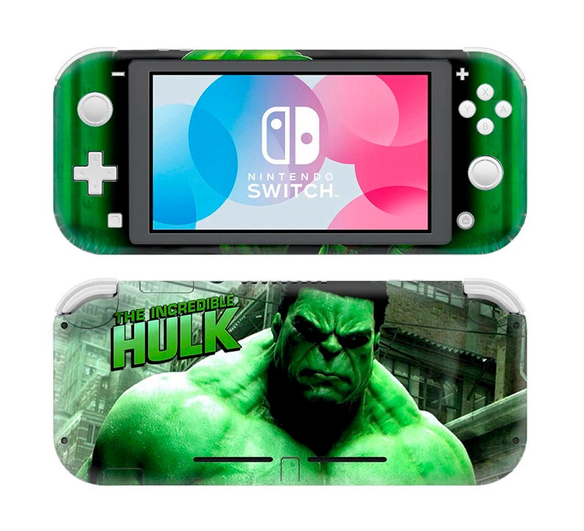 Skin decal dán Nintendo Switch Lite mẫu Hulk (dễ dán, đã cắt sẵn)