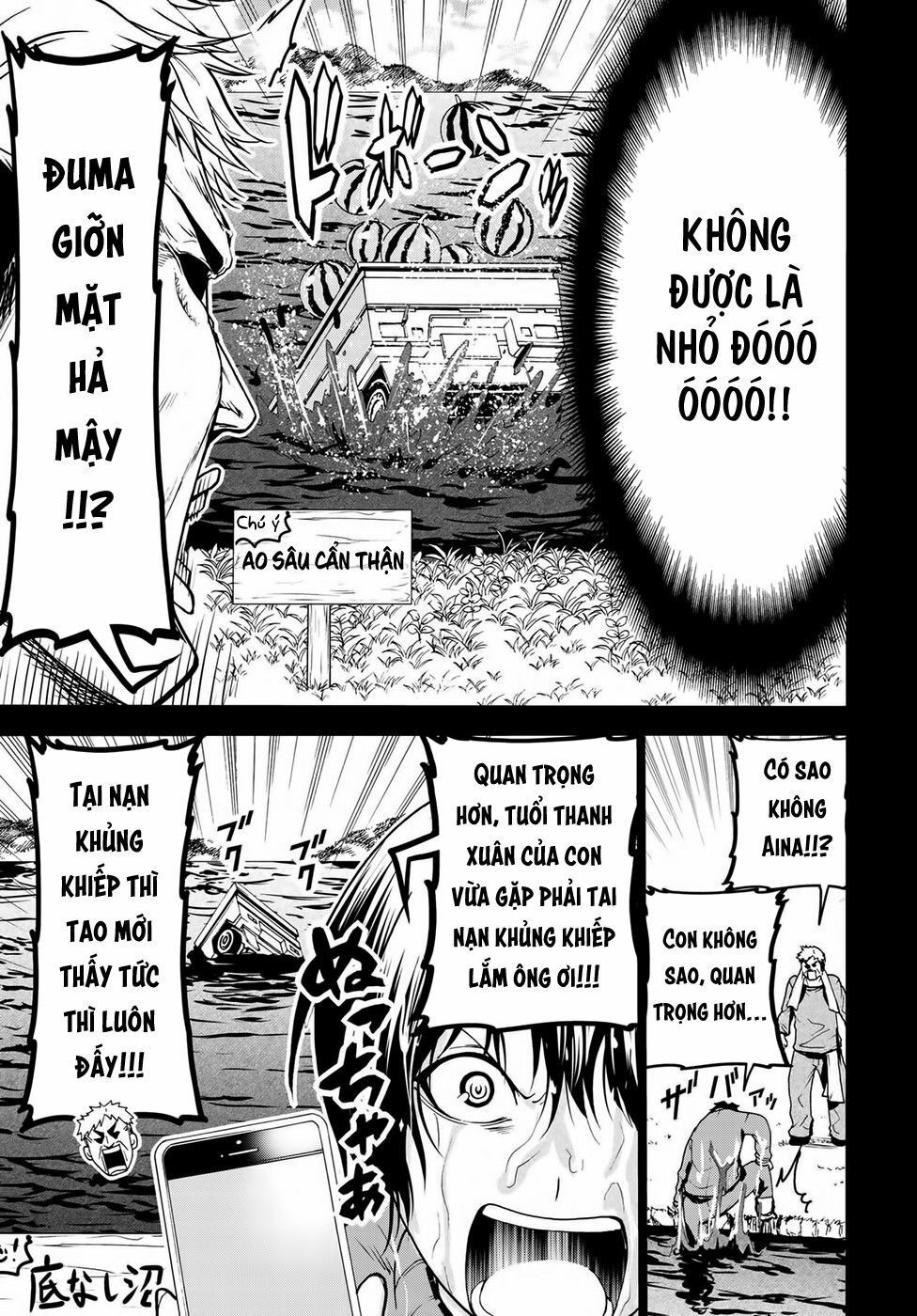 cô gái thích lặn - grand blue chapter 50 4
