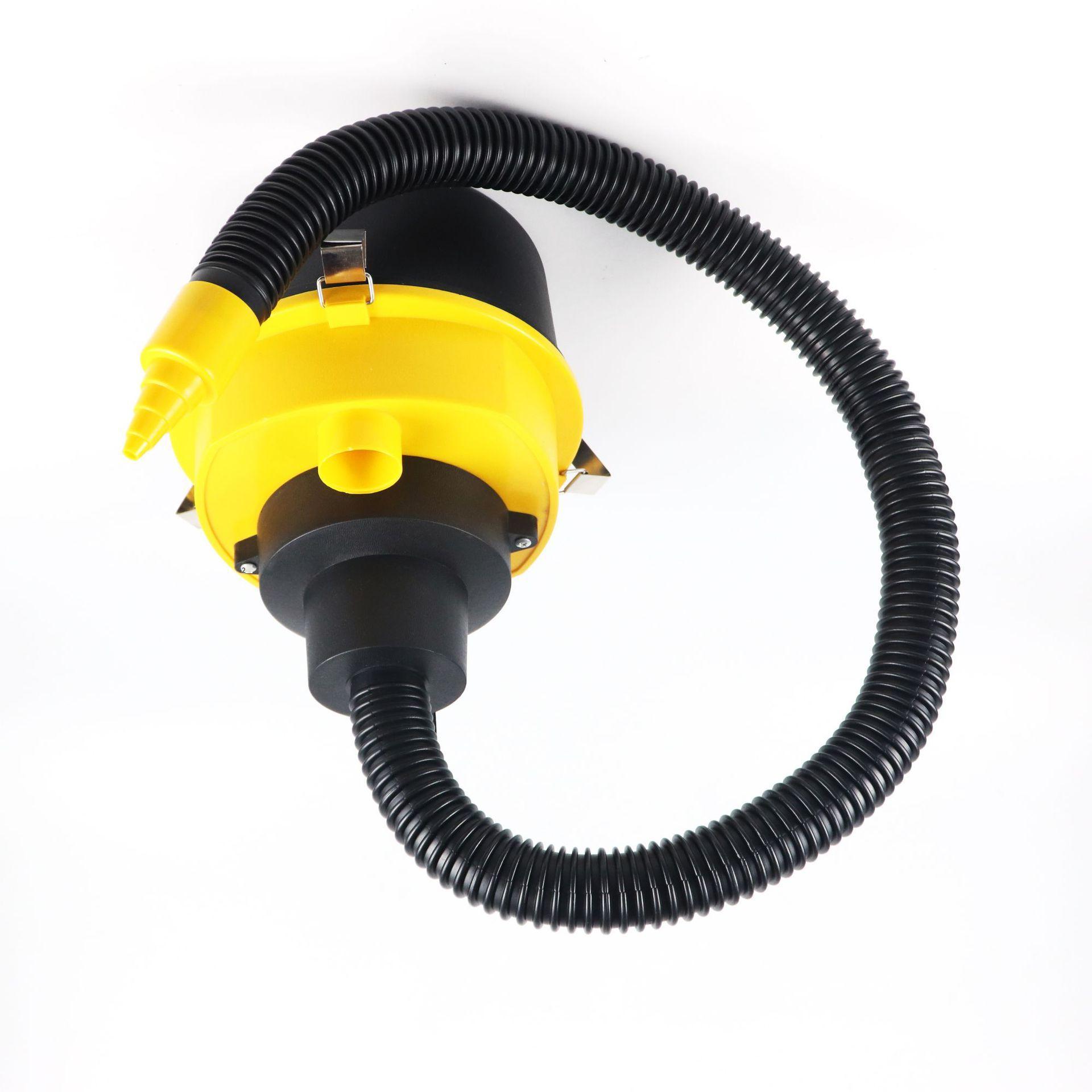 Phong cách mới nhất của máy hút bụi ô tô 12V máy hút bụi cầm tay trống công suất cao khô và ướt sử dụng kép ô tô bơm hơi siêu hút