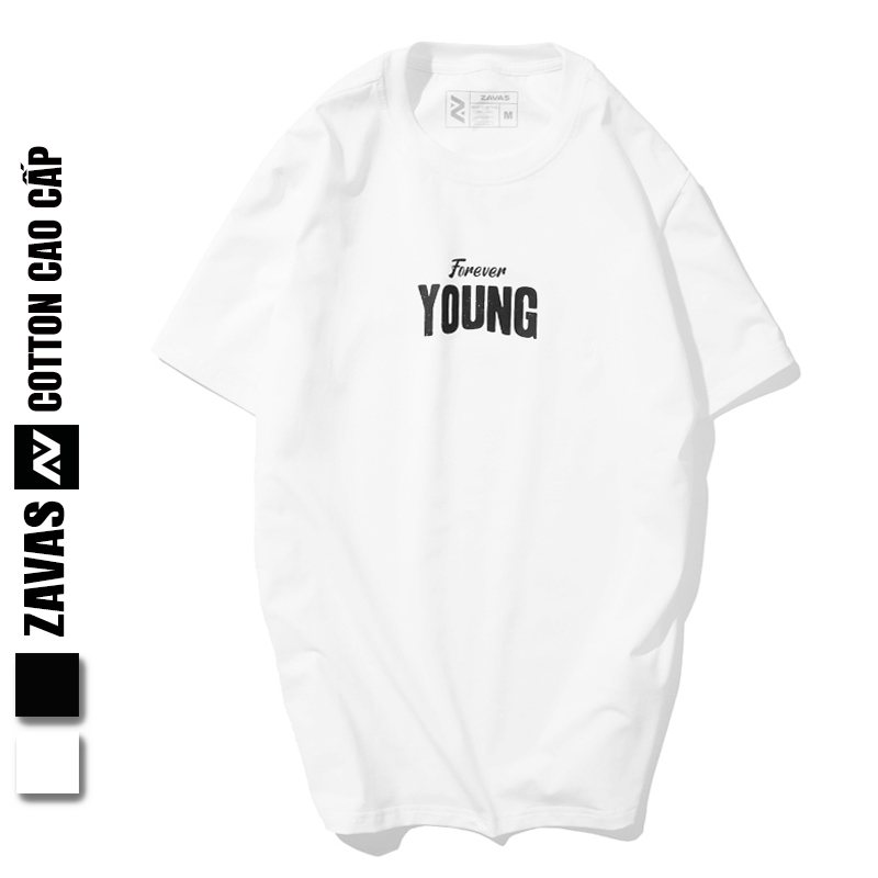 Áo phông nam cao cấp cổ tròn ngắn tay đẹp chất vải cotton co giãn 4 chiều thoáng mát ZAVAS Z04
