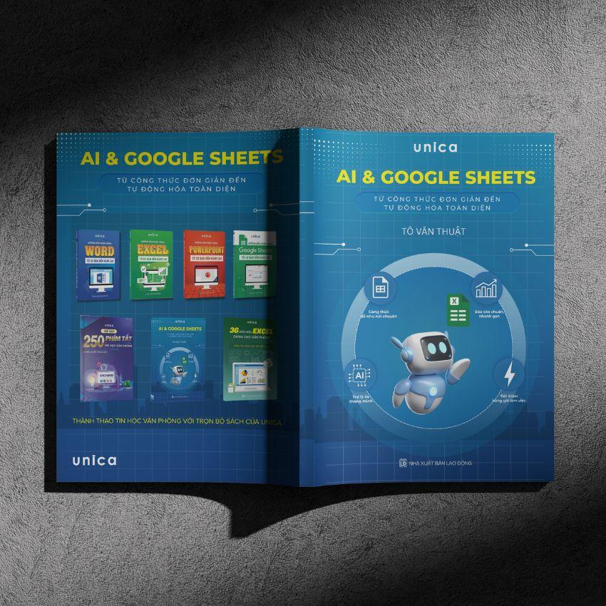 Sách - AI Và Google Sheets - Từ Công Thức Đơn Giản Đến Tự Động Hóa Toàn Diện