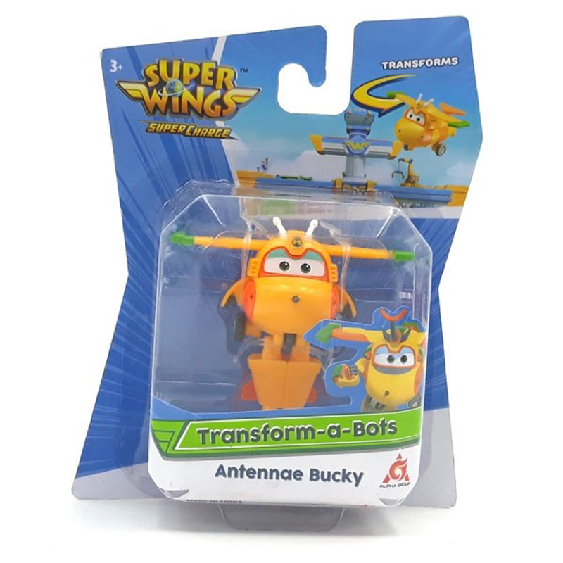 Đồ Chơi SUPERWINGS Đồ Chơi Robot Biến Hình Cỡ Nhỏ Bucky Tí Hon YW740073