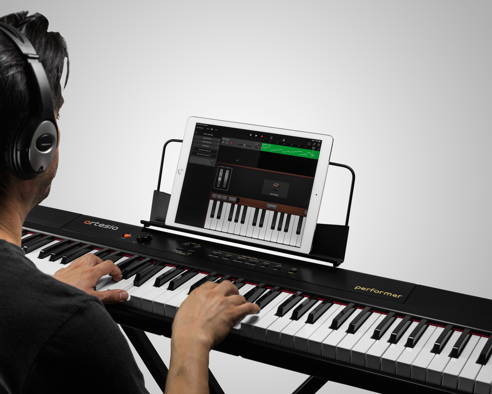 Đàn Piano điện/ Mobile Digital Piano - Artesia Performer - Best Digital Piano for Beginners - 2 màu lựa chọn - Hàng chính hãng