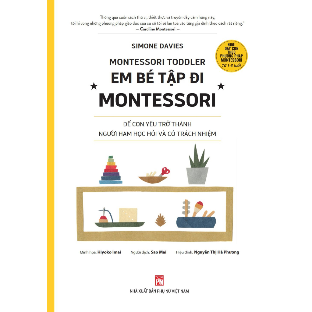 Sách -  Combo 4 cuốn Montessori (PN)