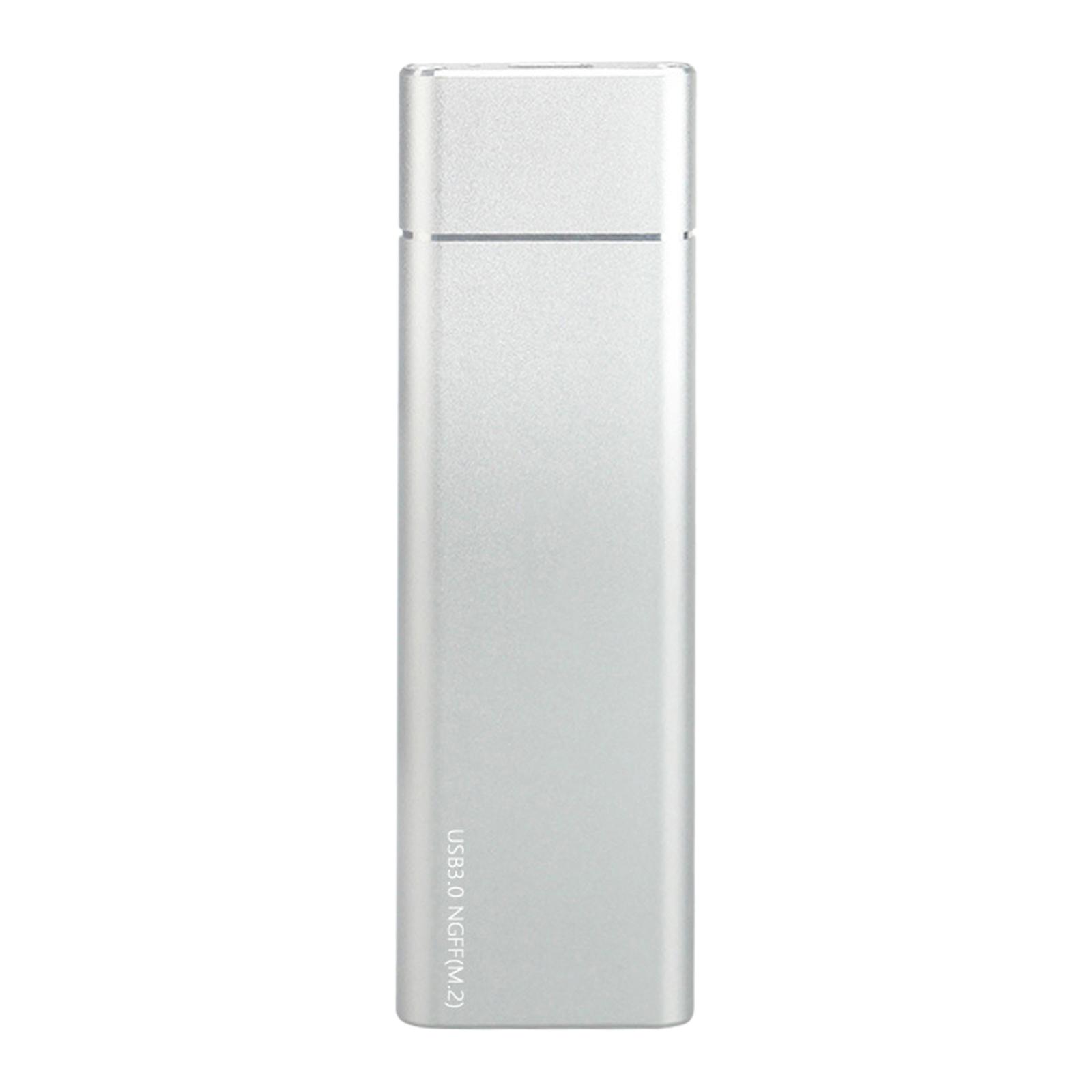 M.2 NGFF to USB 3.0 SSD Enclosure Solid State Drive for M2 SATA NGFF 2230/2242/2260/2280 SSD with Key B/Key B+M Portable