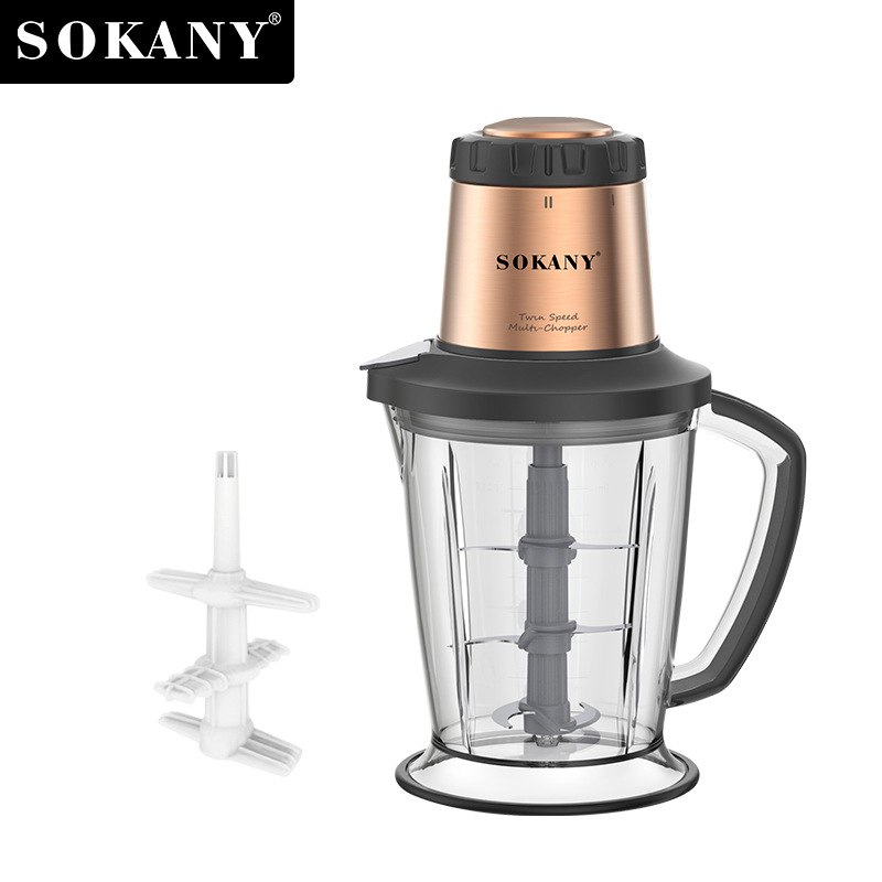 Máy xay sinh tố đa năng  SOKANY SK-7039 công suất cao 1000W xay được đá viên kèm lưỡi bóc tỏi tiện lợi- HÀNG CHÍNH HÃNG