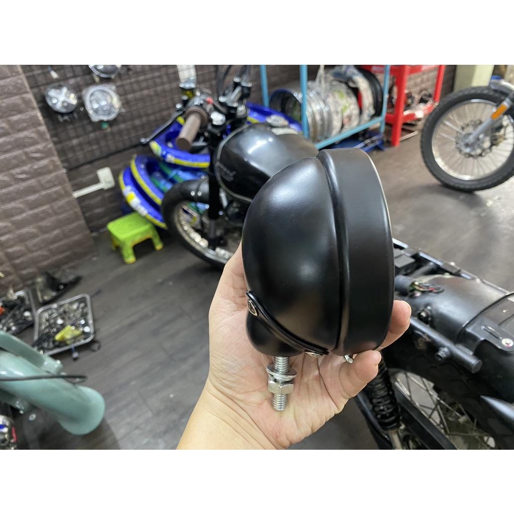 Gáo đèn pha moto 1 chân 4.5 inch - gáo bóng đèn pha led