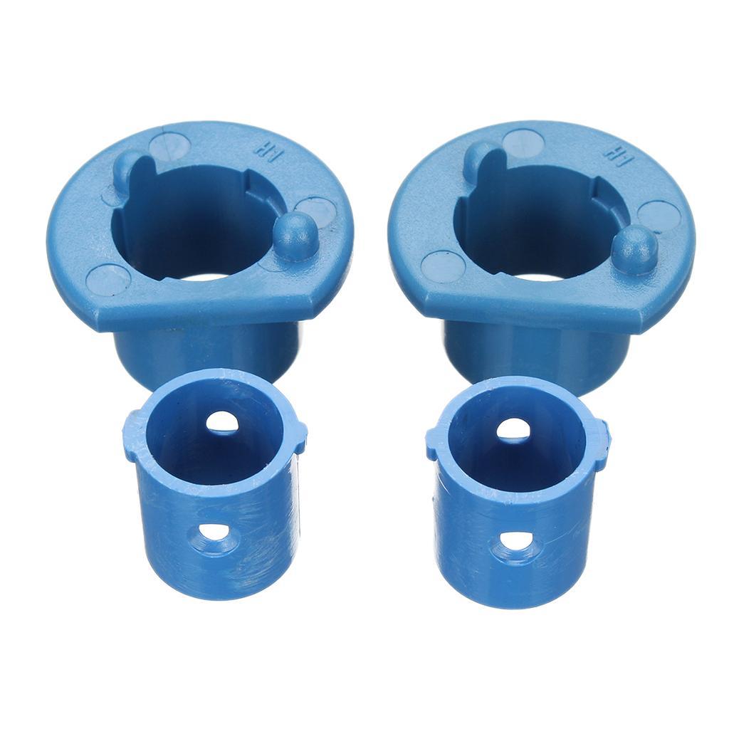 3-4pack 2Pcs LED Headlight Bulb Base Adapter Socket Retainer Car Conversion Kit