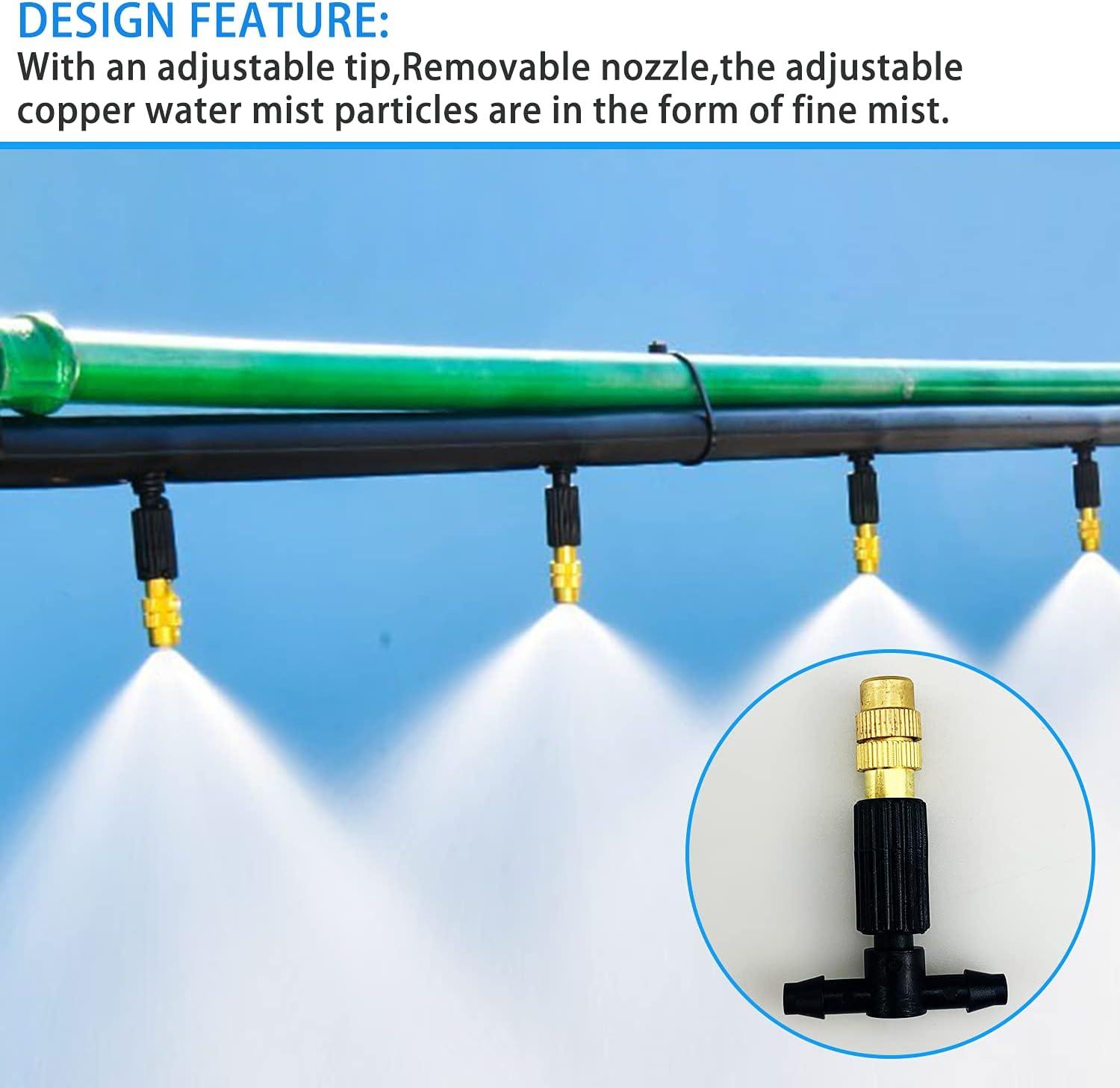 12 Gói Đồng Có Thể Điều Chỉnh Đầu Xịt Hệ Thống Tưới Nhỏ Giọt 4/7 Vòi Phun Xịt Cho Sân Vườn Ban Công Tưới Cây