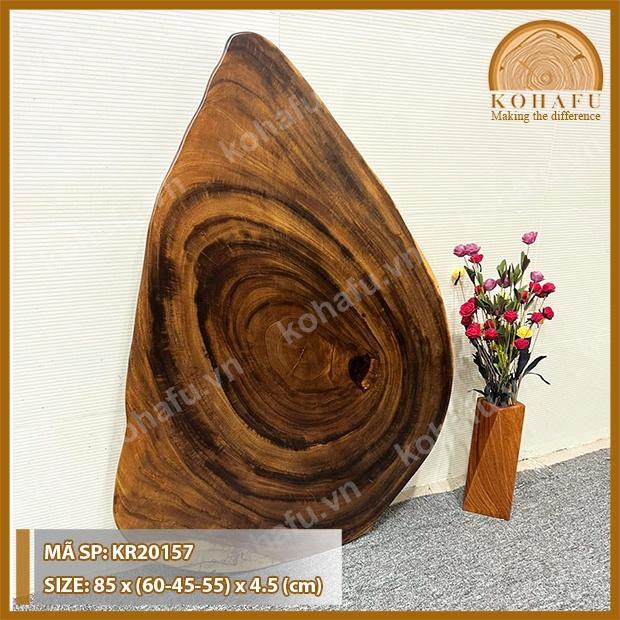 MẶT BÀN CAFE GỖ ME TÂY KIỂU DÁNG ĐỘC LẠ VÀ SANG TRỌNG KR20155-56-57