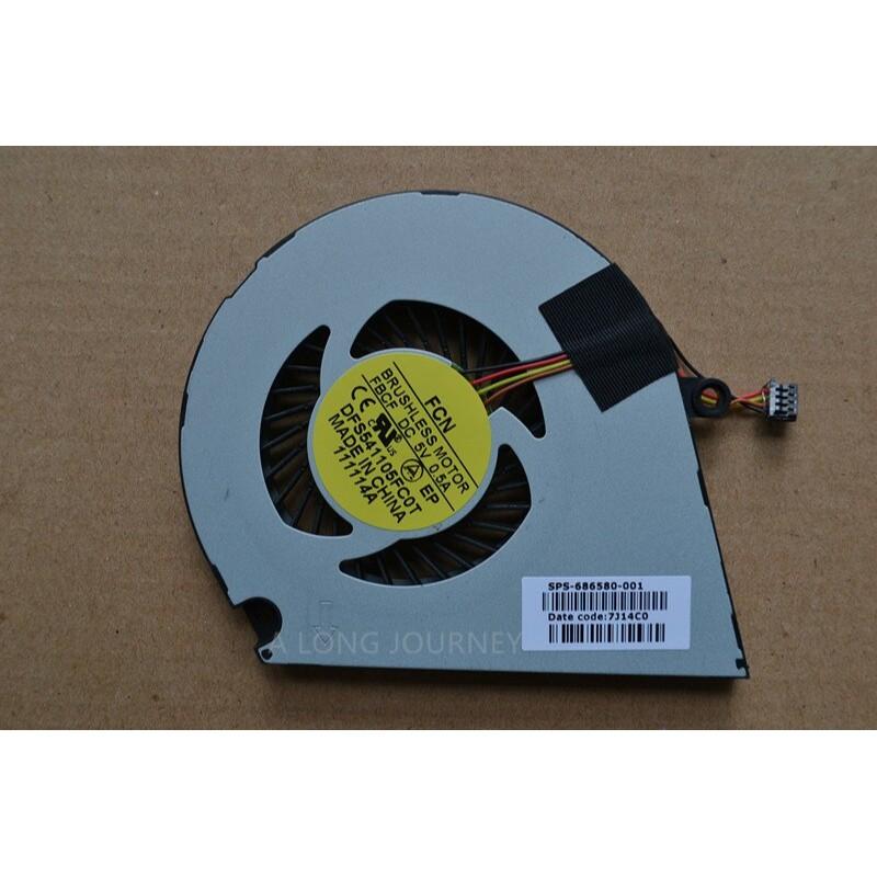 Mới Quạt Tản Nhiệt Cpu Cho Hp Envy4 Envy6 P / N: Dfs541105fc0t Fbcf Dc5v 0.5a