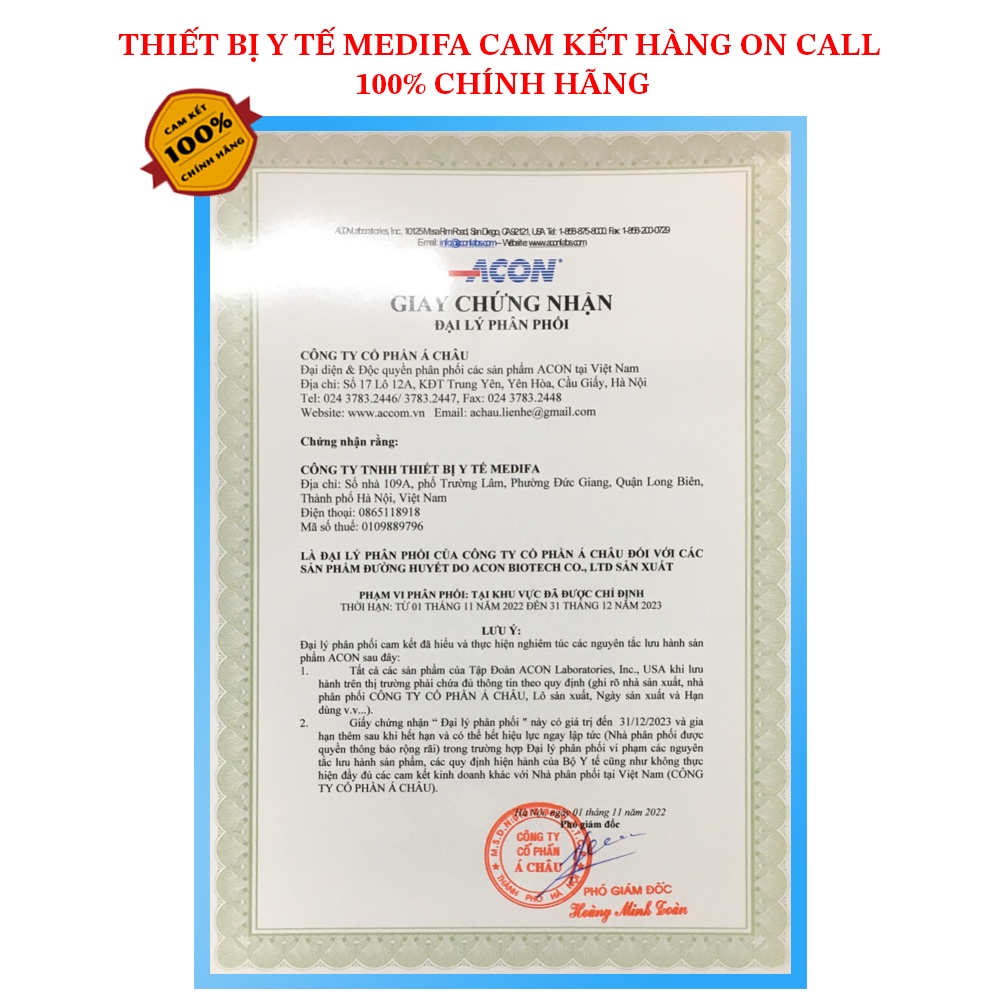 Que thử đường huyết On-call plus (25 que/hộp)