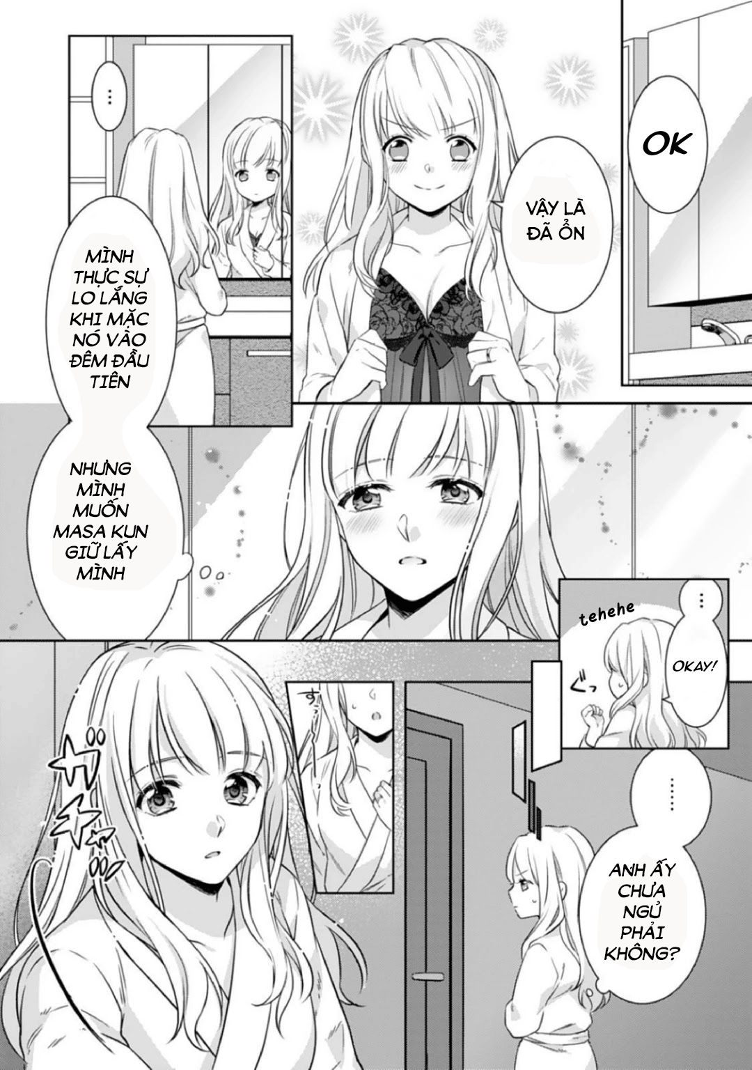ecchi bị cấm cho đến khi kết hôn!? câu chuyện về hai người và đêm đầu tiên mong đợi chapter 1 18