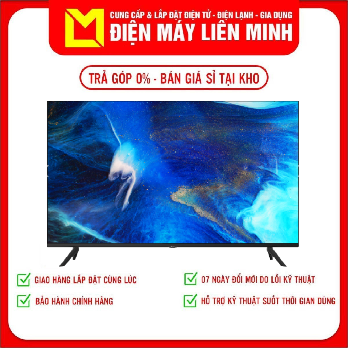 Android Tivi Casper 4K 50 inch 50UGA610 - HÀNG CHÍNH HÃNG (CHỈ GIAO HCM)