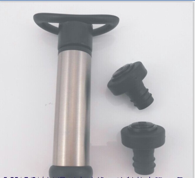 Bộ hút chân không silicon bảo quản chai vang + 2 nút nhà bếp cao cấp