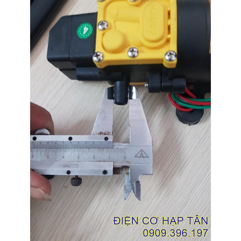 MÁY BƠM TĂNG ÁP -12V LƯU LƯỢNG 5L/phút -ứng dụng làm bộ rửa xe phun sương tưới cây tưới lan..