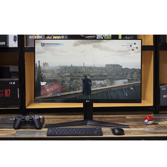 Màn Hình Gaming LG UltraGear 27GL650F-B 27 inch Full HD (1920 x 1080) 1ms 144Hz IPS FreeSync - Hàng Chính Hãng