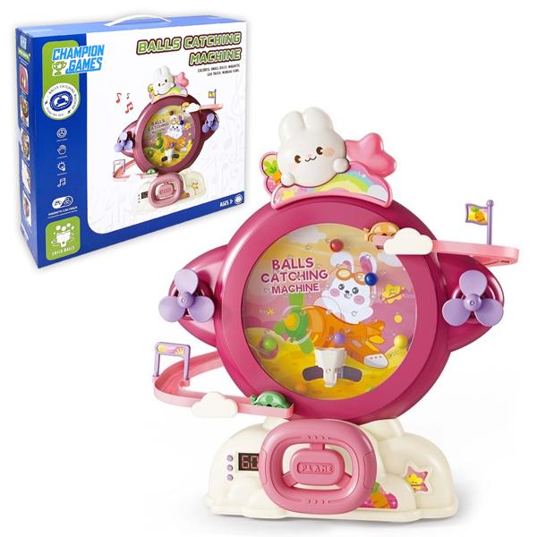 Đồ Chơi Bắt Bóng Thỏ Hồng Có Nhạc Và Tính Điểm - Champion Games HG14410069