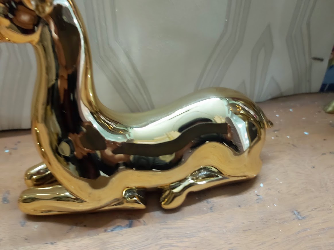 Gold Deer sản phẩm trang trí cao cấp hươu trang trí mạ vàng DHGD001