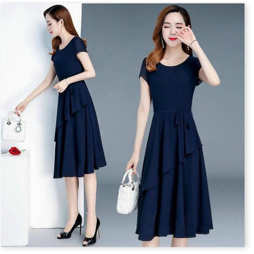 ĐẦM VOAN Y ,THIẾT KẾ HỌA TIẾT TRƠN