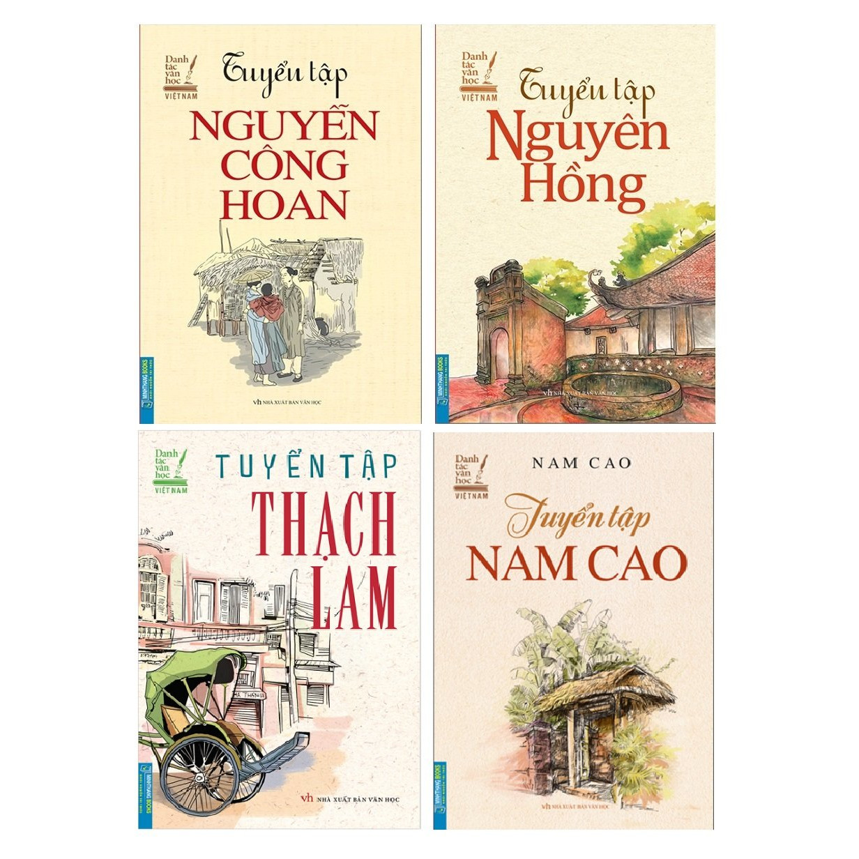 Combo Tuyển Tập Nam Cao, Tuyển tập Thạch Lam, Tuyển tập Nguyễn Công Hoan, Tuyển tập Nguyên Hồng