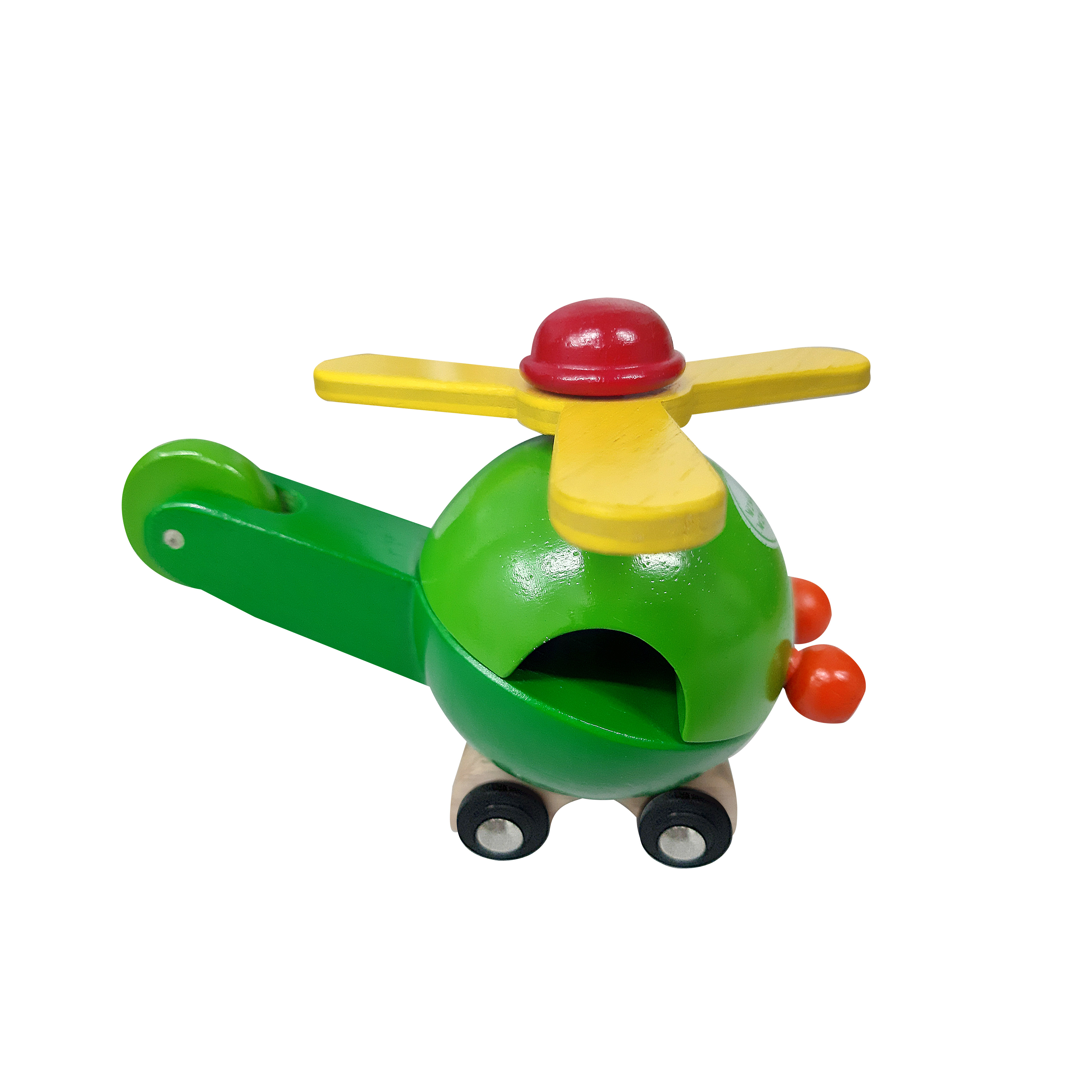 Mô hình xe đồ chơi, Trực thăng chuồn chuồn - Đồ chơi gỗ Winwintoys