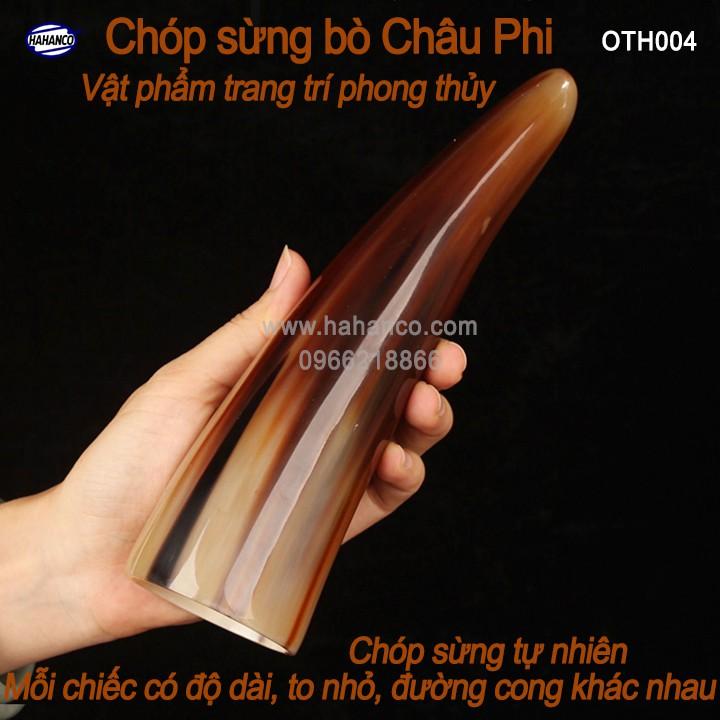 Chóp sừng bò Châu Phi - vật phẩm phong thủy (OTH004) HOT nhất của năm trâu vàng 2021 - giàu sang/phú quý