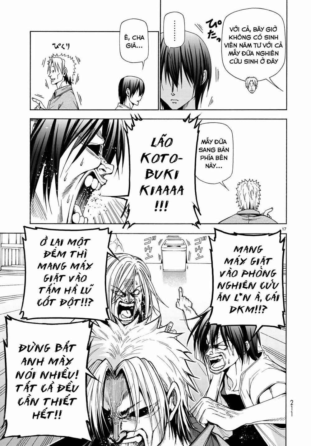 cô gái thích lặn - grand blue chapter 40 17