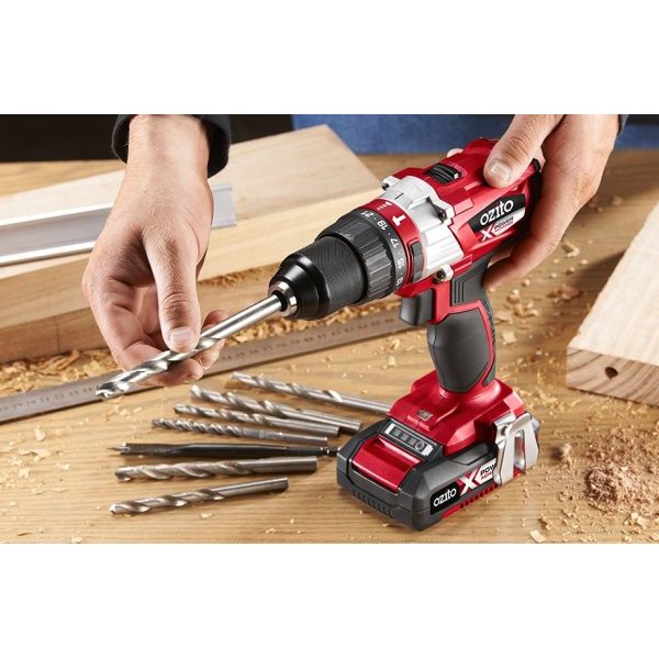 MÁY KHOAN PIN 18V CẦM TAY HIỆU OZITO BRUSHLESS PXBHK-120 MỚI 100% NHẬP KHẨU AUSTRALIA