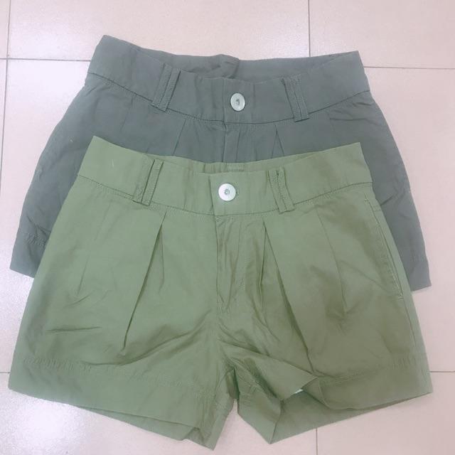 Quần short nút kl xuất Nhật Retro Girls 115