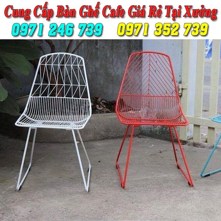 Bàn ghế sắt cafe sân vườn đẹp