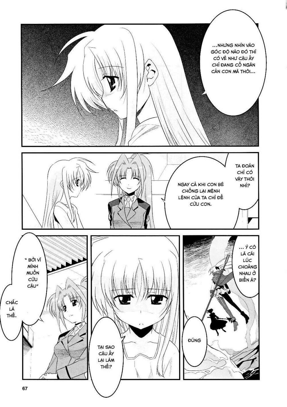 mahou shoujo lyrical nanoha movie 1st the comics manga chapter 6 7