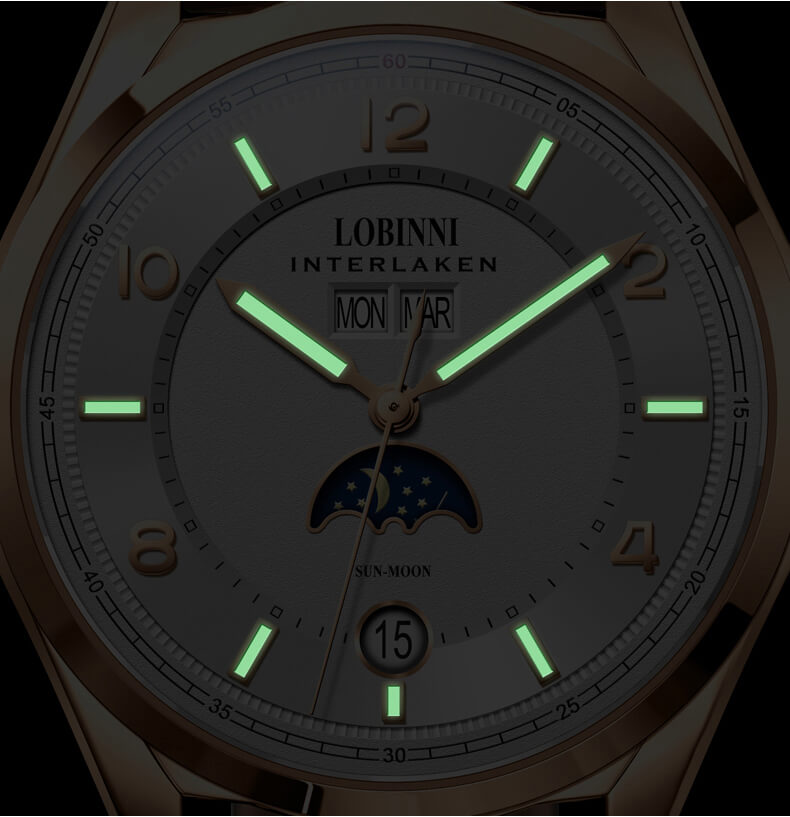 Đồng hồ nam chính hãng Lobinni No.18016