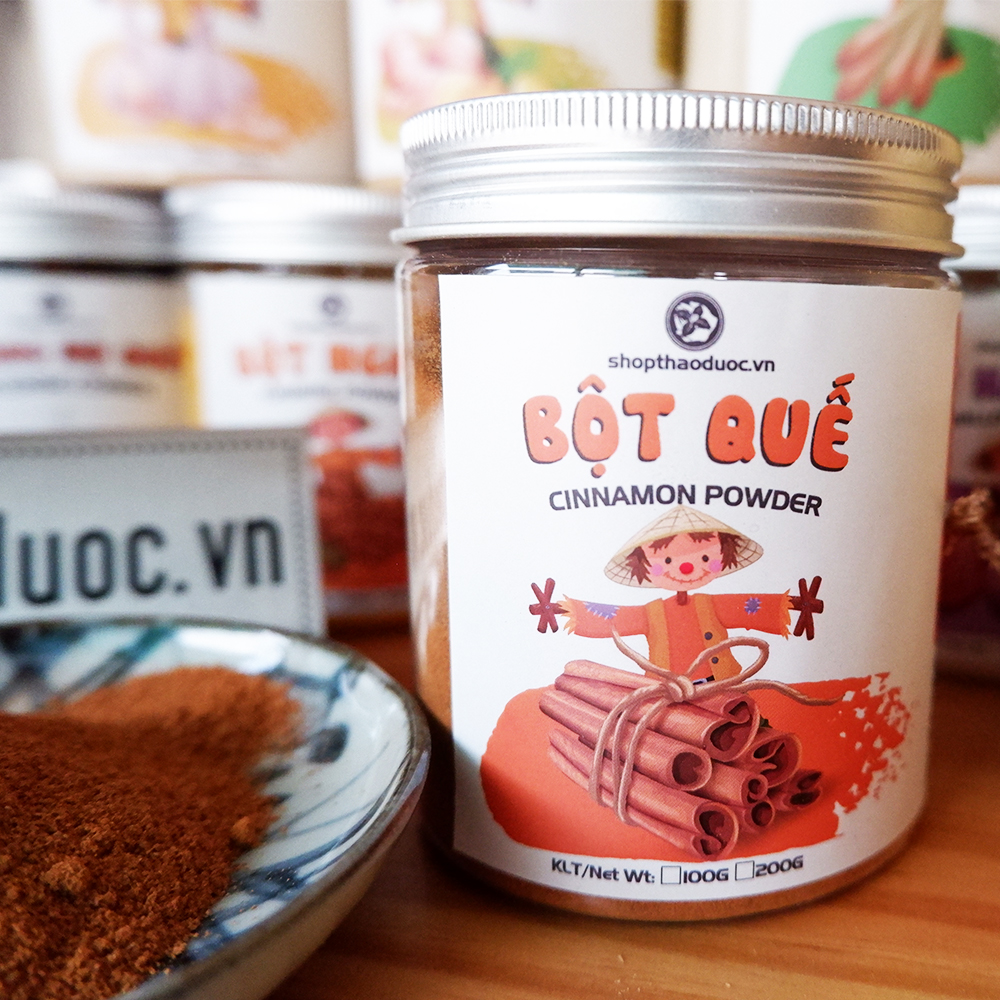 Bột Quế Sấy Lạnh 100g Shopthaoduoc - Bột Quế Nguyên Chất 100%