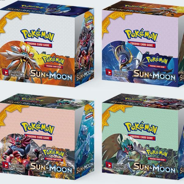 BỘ 324 lá thẻ bài POKEMON Board game Pokemon Tcg: Sun &amp; Moon