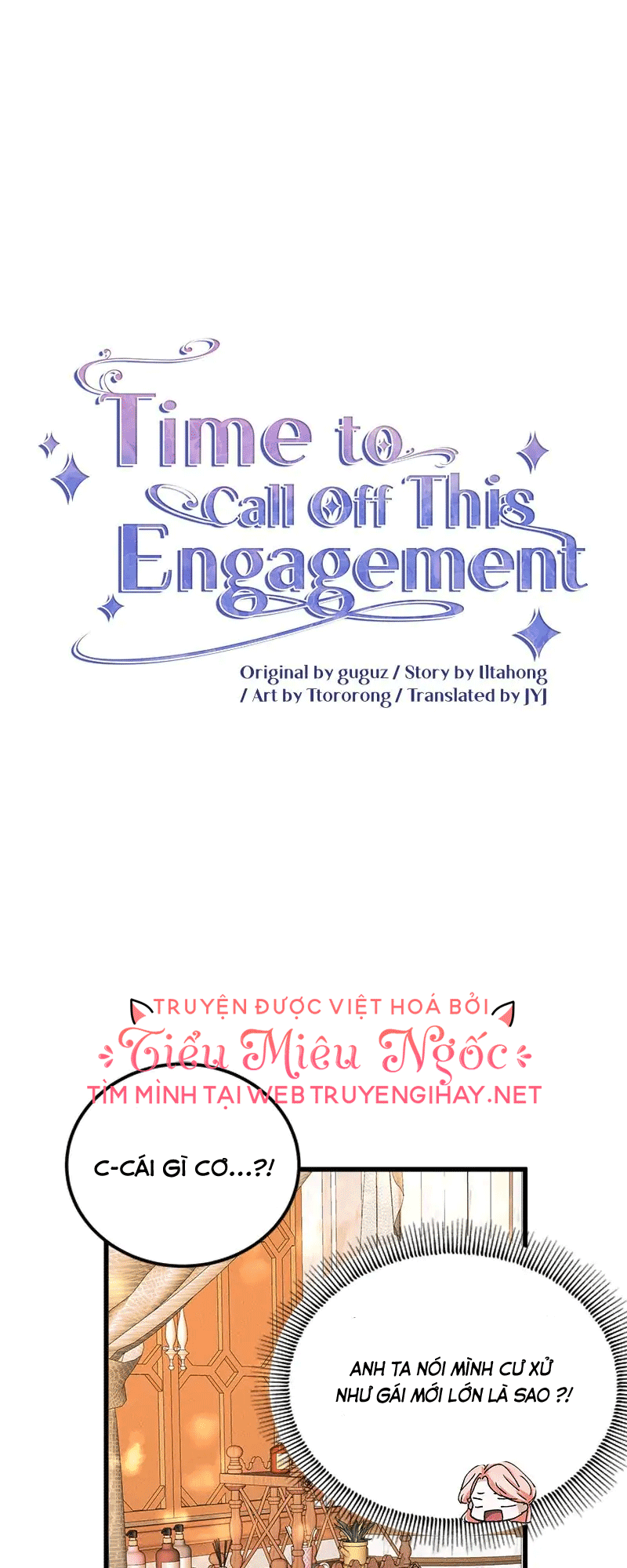 tôi muốn hủy cuộc hôn ước này chapter 28 1