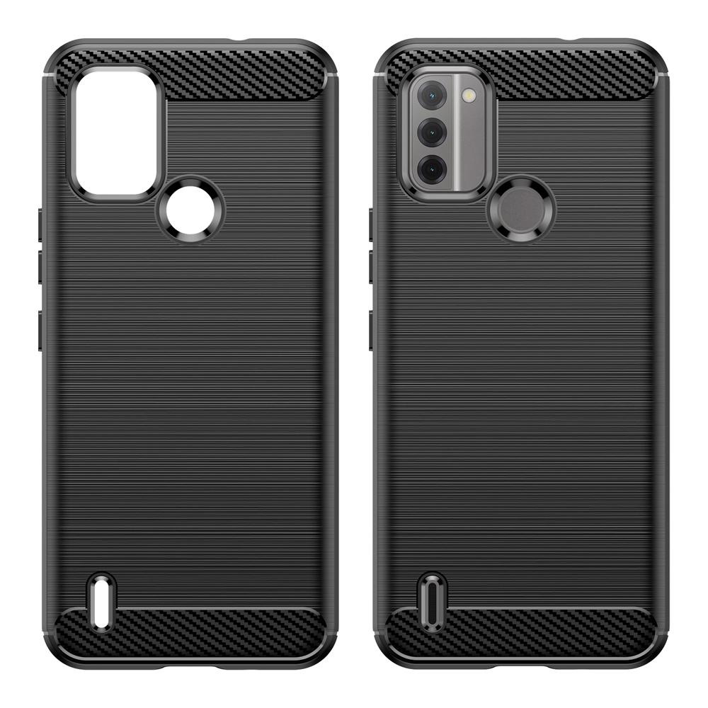 Ốp lưng cho Nokia C31 silicone mềm Carbone phay xước chống sốc chống vân tay