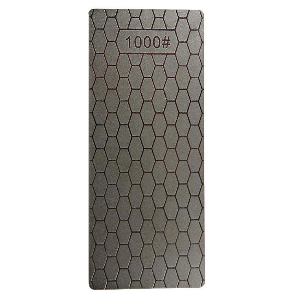 1000# Double Side Plate Whetstone Diamond Sharpening Stone Bench Sharpener 2