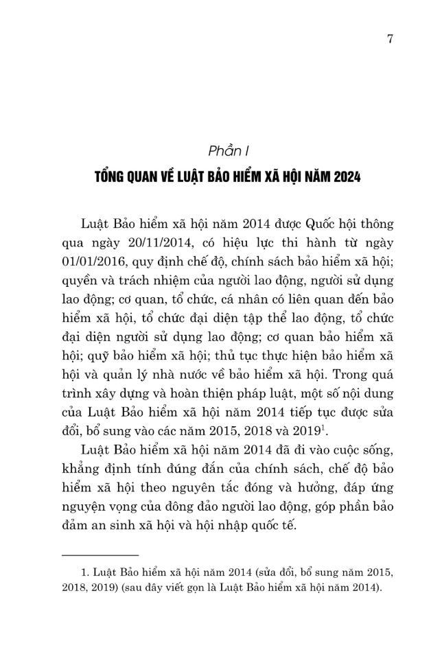 Sách - Tìm Hiểu Luật Bảo Hiểm Xã Hội Năm 2024