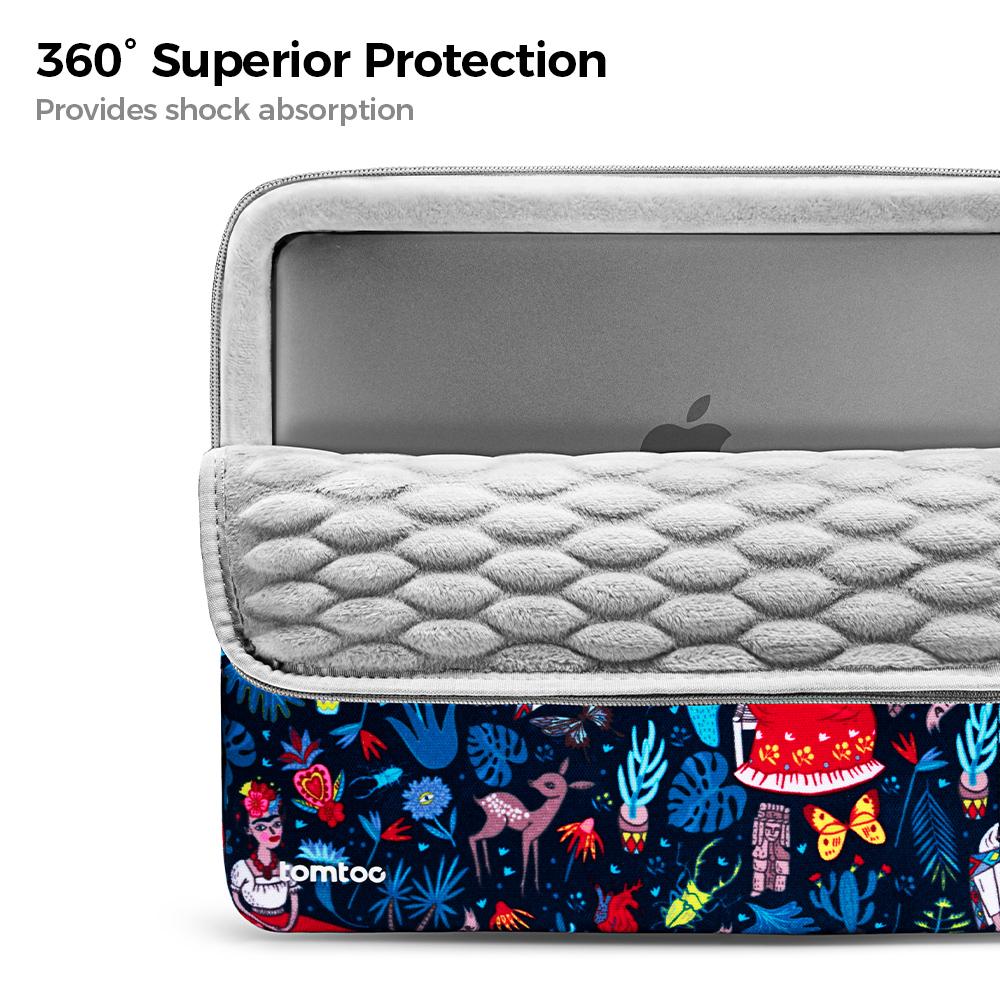 Túi chống sốc tomtoc (usa) 360° protective  macbook pro A13 - Hàng Chính Hãng