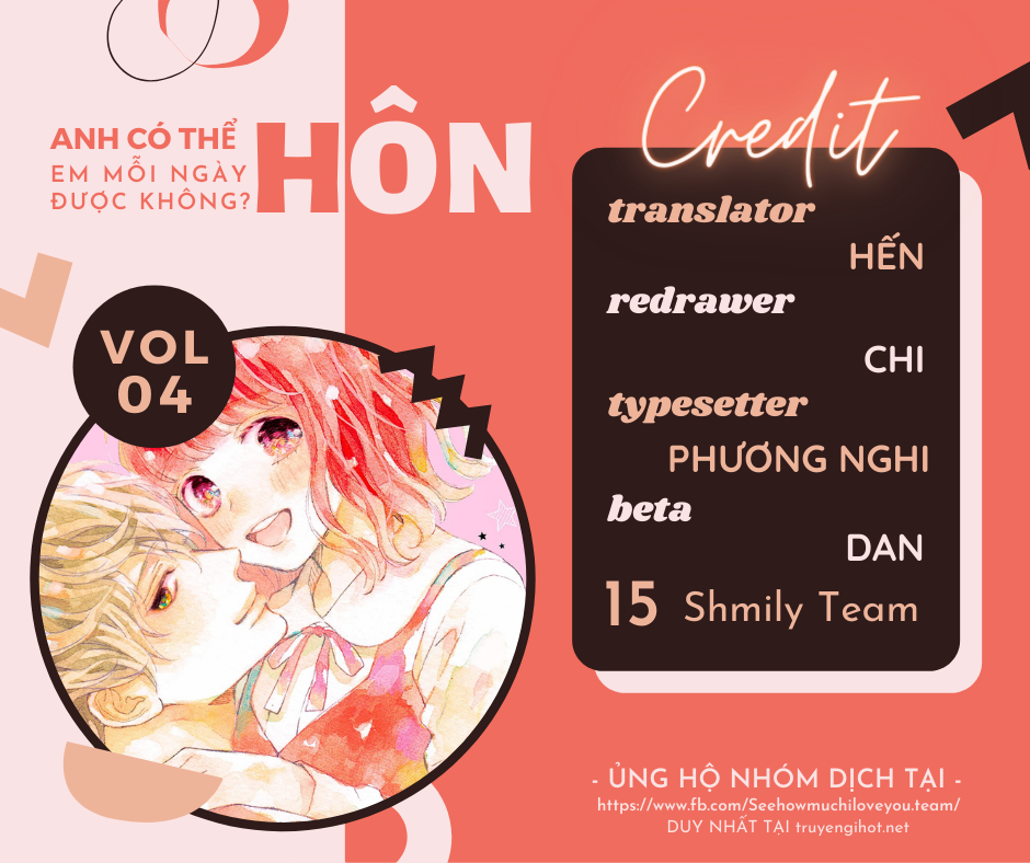anh có thể hôn em mỗi ngày được không? chapter 15.1 2