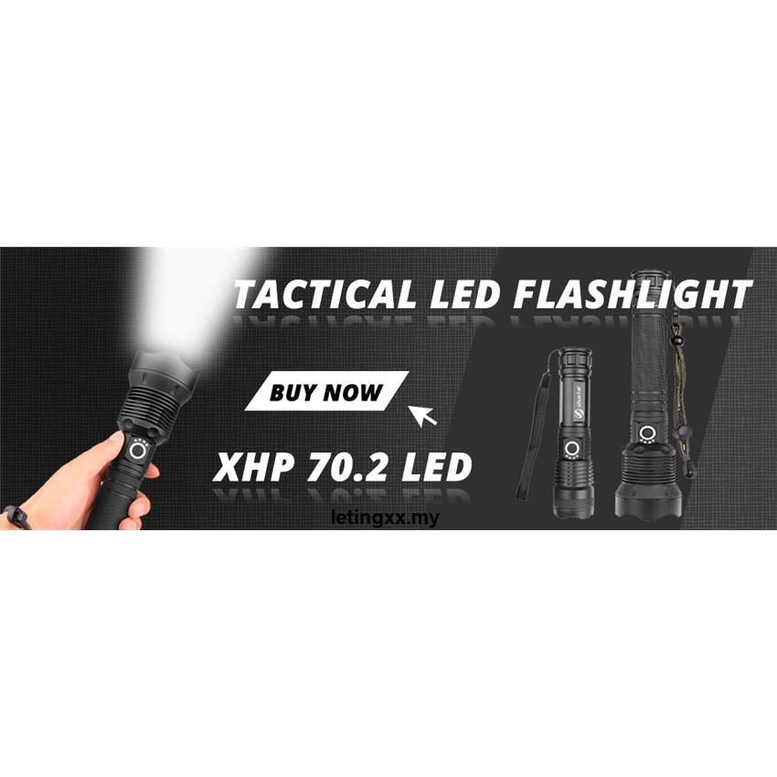 Đèn Pin Led 3 Chế Độ Sáng Chống Thấm Nước Sạc Usb Tiện Dụng