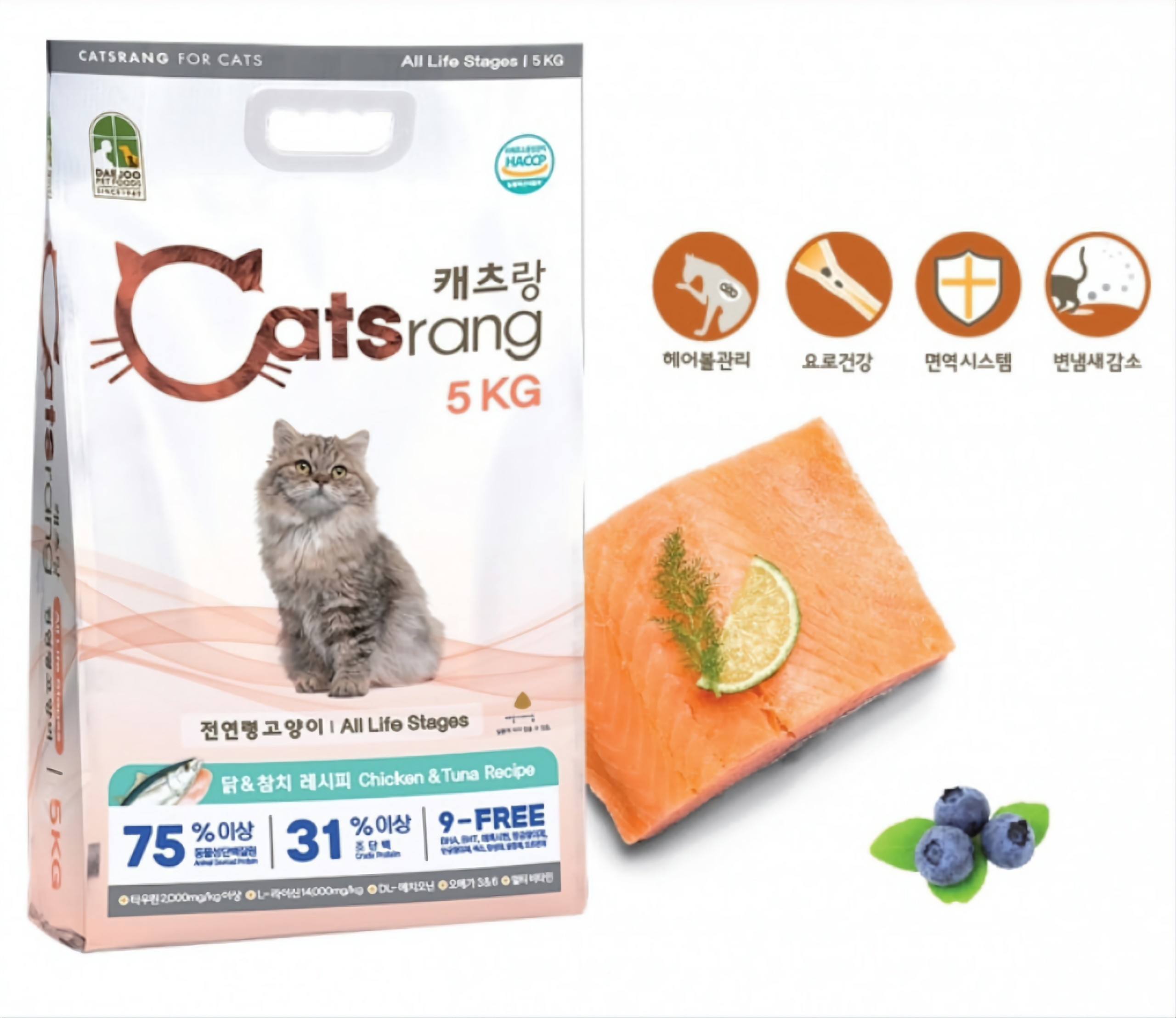 Thức ăn hạt cho mèo mọi lứa tuổi CATSRANG 