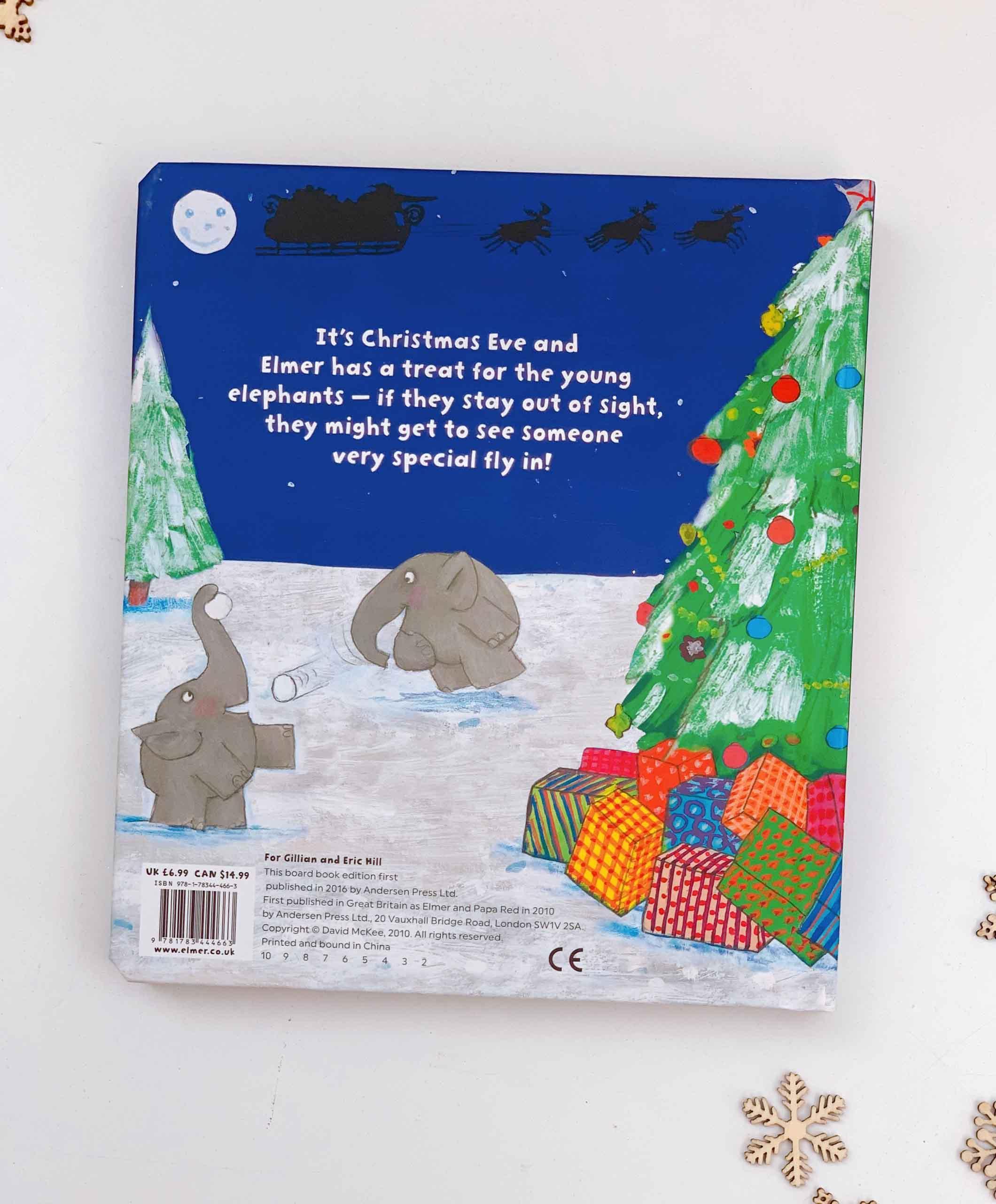 Elmer's Christmas: Board Book