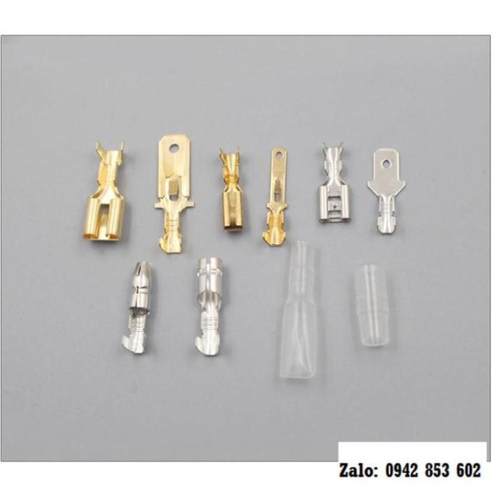 Bộ 150 cos xe máy 2.8mm 4.8mm 6.3mm, 4.0mm tiện lợi