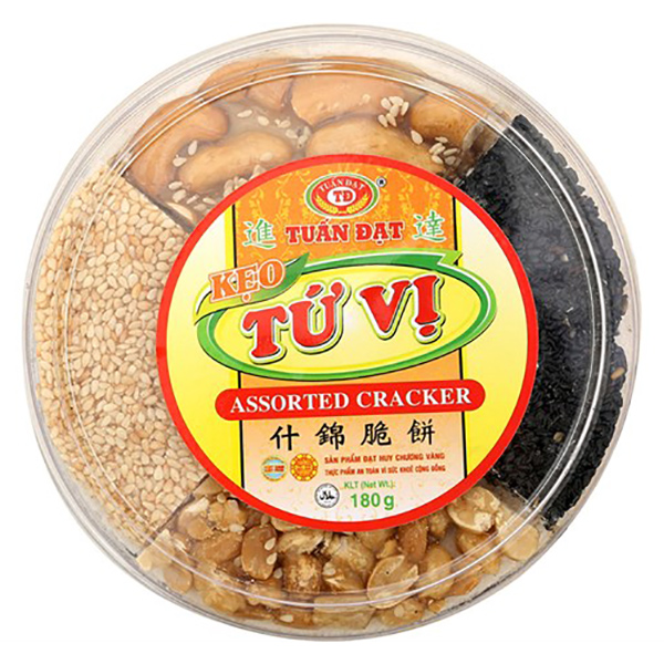 Kẹo Tứ Vị Tuấn Đạt (180g)