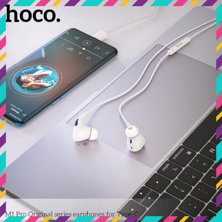 Tai Nghe Nhét Tai hoco M1pro Type-C / Chân 3.5mm Giảm Tiếng Ồn